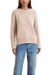 La Ligne Solid Marina Sweater In Brown