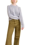 La Ligne Solid Mini Marin Sweater In Gray