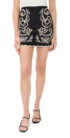 La Ligne Sophia Skirt Black/ivory In Black/ivory