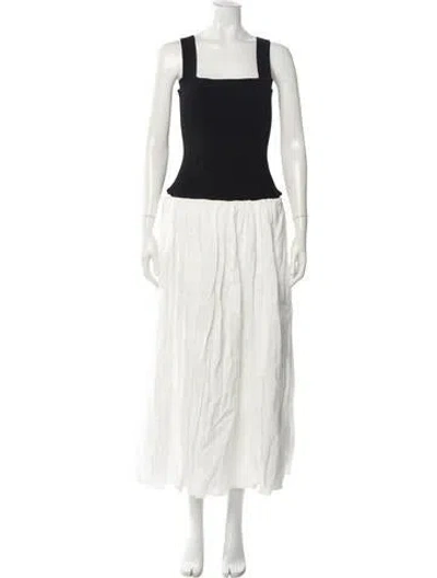 Pre-owned La Ligne Square Neckline Long Dress