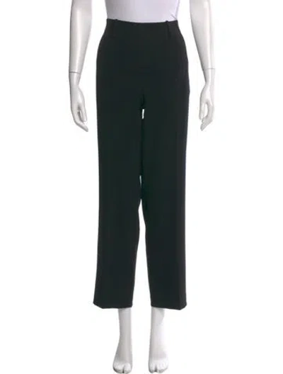 Pre-owned La Ligne Straight Leg Pants In Black