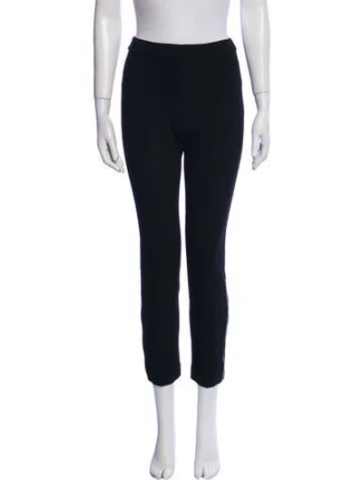 Pre-owned La Ligne Straight Leg Pants In Black