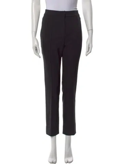 Pre-owned La Ligne Straight Leg Pants In Black