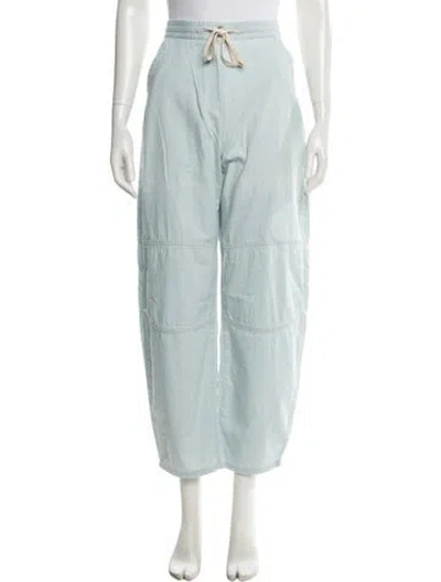 Pre-owned La Ligne Straight Leg Pants In Blue