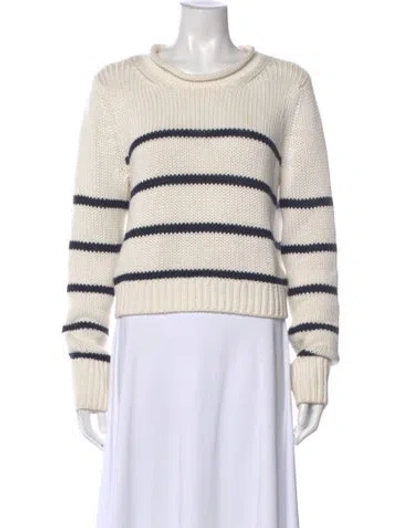 Pre-owned La Ligne Striped Crew Neck Sweater In Multi