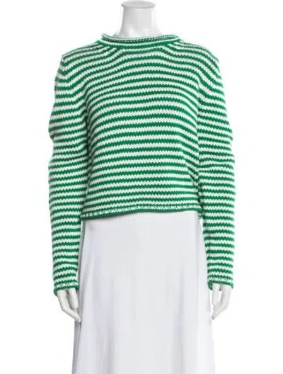 Pre-owned La Ligne Striped Crew Neck Sweater In Multi