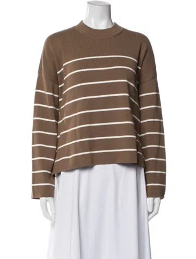 Pre-owned La Ligne Striped Crew Neck Sweater In Multi