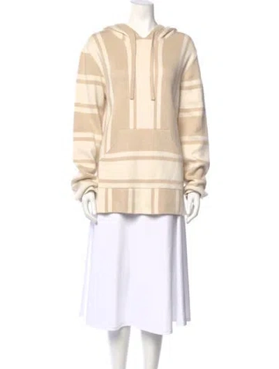 Pre-owned La Ligne Striped Crew Neck Sweater In Neutral
