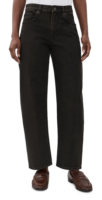 La Ligne The Marilyn Jeans Chocolate Acid In Black