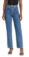 La Ligne The Mol Jeans Medium Stone In Medium Stone