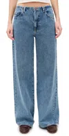La Ligne Tie Waist Isadora Jeans Dexter In Dexter