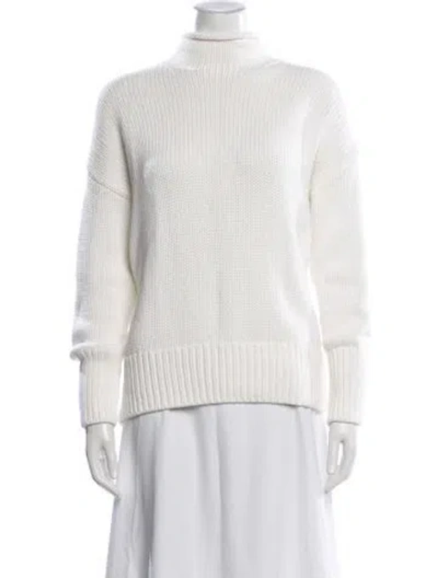 Pre-owned La Ligne Turtleneck Sweater In Neutral