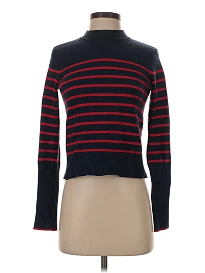 Pre-owned La Ligne Turtleneck Sweater In Red