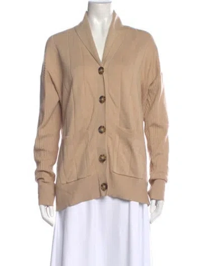 Pre-owned La Ligne V-neck Sweater In Neutral