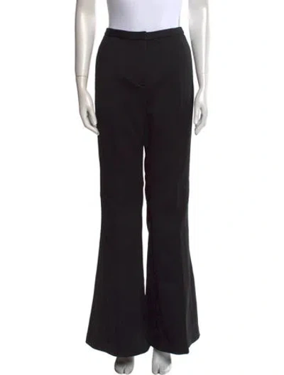Pre-owned La Ligne Wide Leg Pants In Black