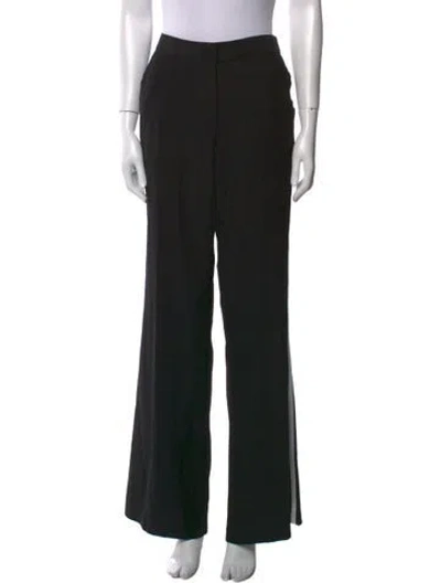 Pre-owned La Ligne Wide Leg Pants In Black
