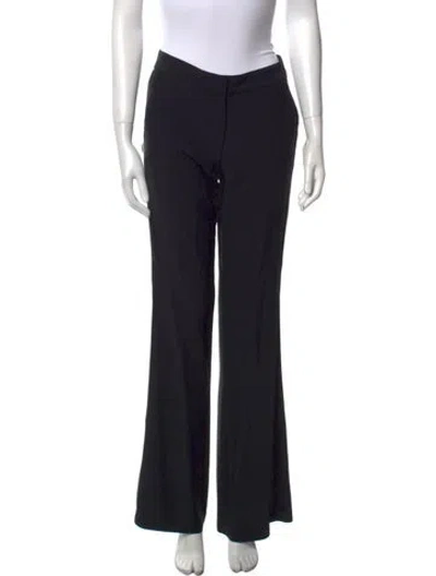 Pre-owned La Ligne Wide Leg Pants In Black