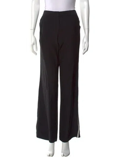 Pre-owned La Ligne Wide Leg Pants In Black