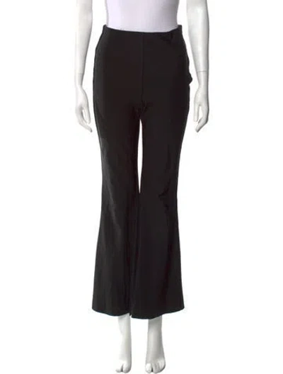 Pre-owned La Ligne Wide Leg Pants In Black