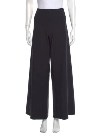 Pre-owned La Ligne Wide Leg Pants In Black