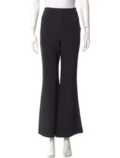 Pre-owned La Ligne Wide Leg Pants In Black