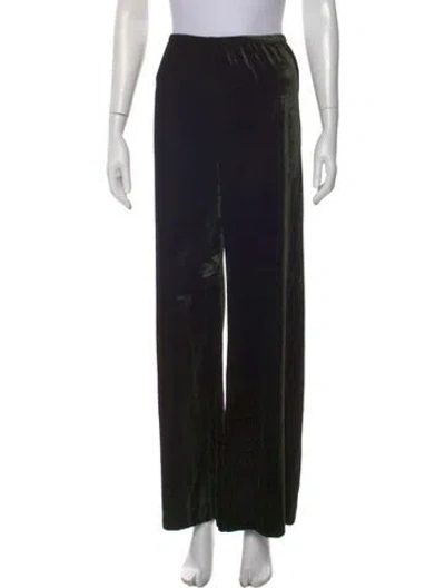 Pre-owned La Ligne Wide Leg Pants In Black