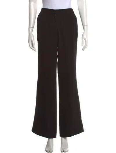 Pre-owned La Ligne Wide Leg Pants In Black