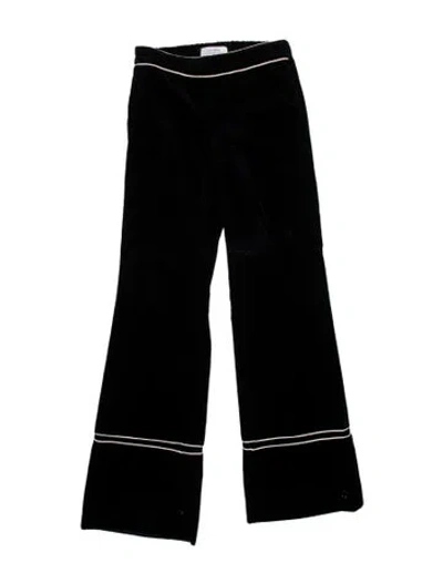Pre-owned La Ligne Wide Leg Pants In Black
