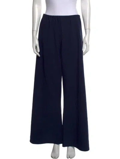 Pre-owned La Ligne Wide Leg Pants In Black