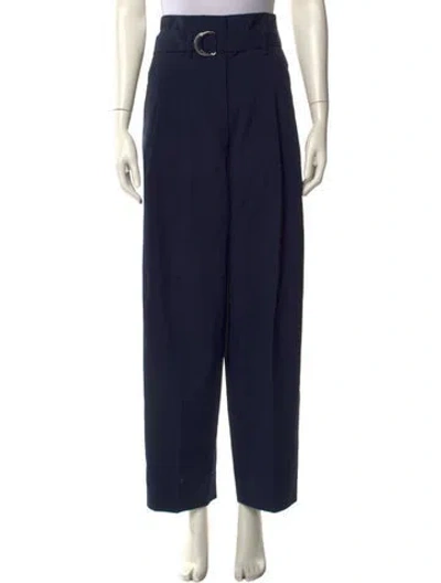 Pre-owned La Ligne Wide Leg Pants In Blue