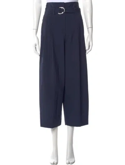Pre-owned La Ligne Wide Leg Pants In Blue