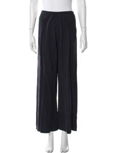 Pre-owned La Ligne Wide Leg Pants In Blue
