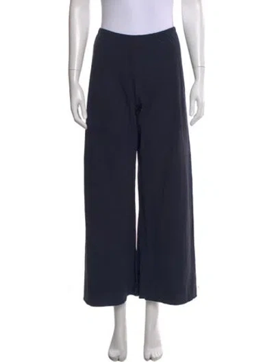 Pre-owned La Ligne Wide Leg Pants In Blue