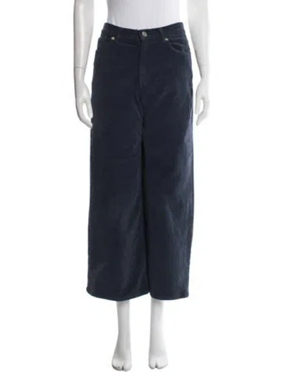 Pre-owned La Ligne Wide Leg Pants In Blue