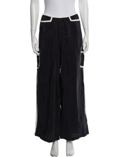 Pre-owned La Ligne Wide Leg Pants In Blue