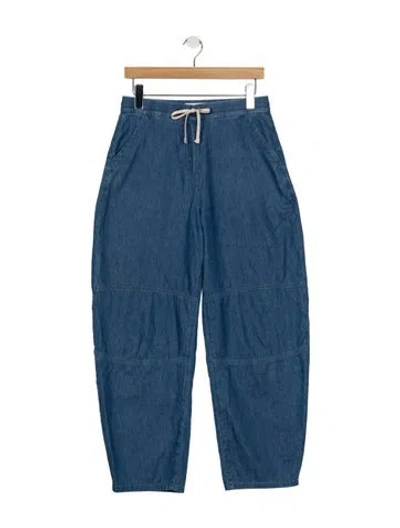 Pre-owned La Ligne Wide Leg Pants In Blue