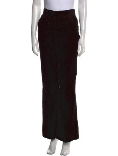 Pre-owned La Ligne Wide Leg Pants In Brown