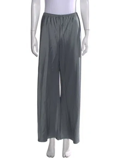 Pre-owned La Ligne Wide Leg Pants In Gray