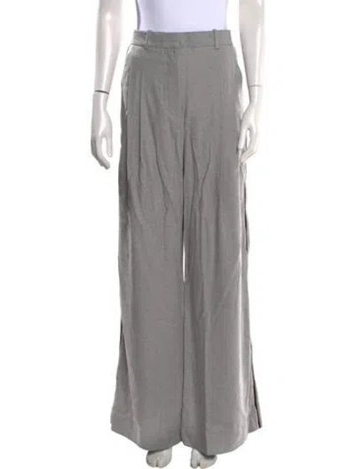 Pre-owned La Ligne Wide Leg Pants In Gray
