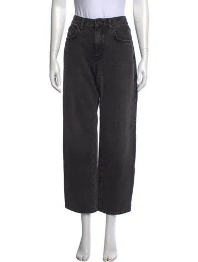Pre-owned La Ligne Wide Leg Pants In Gray