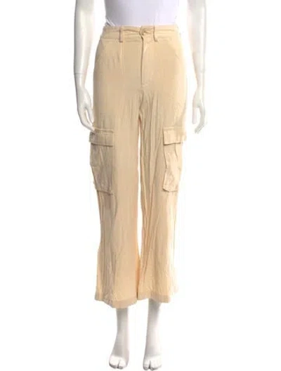 Pre-owned La Ligne Wide Leg Pants In Neutral