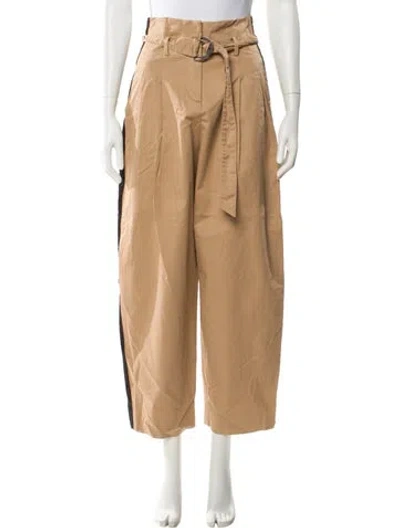Pre-owned La Ligne Wide Leg Pants In Neutral