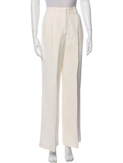 Pre-owned La Ligne Wide Leg Pants In Neutral