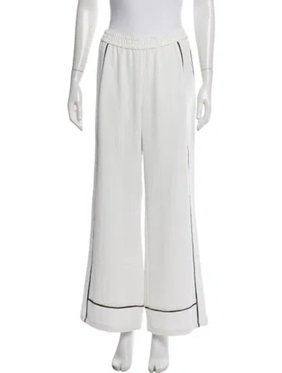 Pre-owned La Ligne Wide Leg Pants In Neutrals