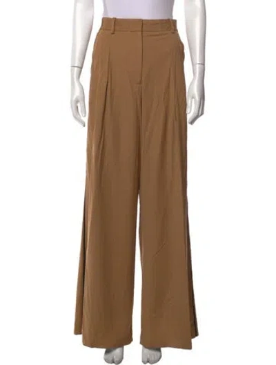 Pre-owned La Ligne Wide Leg Pants In Neutrals