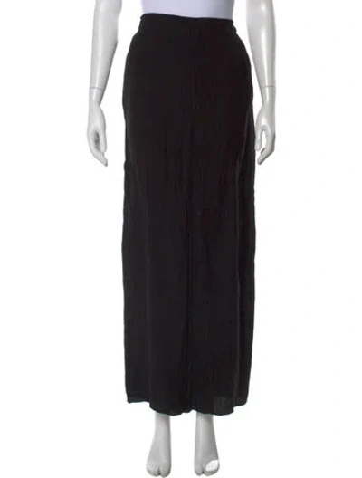 Pre-owned La Ligne Wide Leg Pants W/ Tags In Black