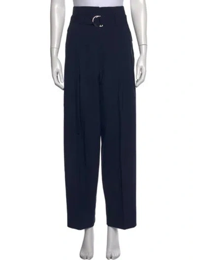 Pre-owned La Ligne Wide Leg Pants W/ Tags In Blue