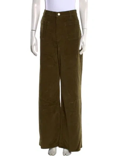Pre-owned La Ligne Wide Leg Pants W/ Tags In Green