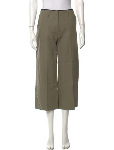 Pre-owned La Ligne Wide Leg Pants W/ Tags In Green