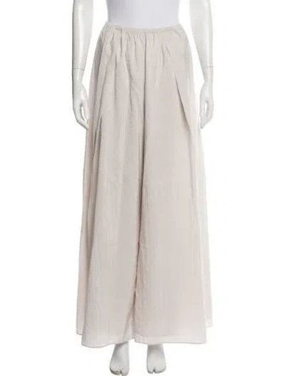 Pre-owned La Ligne Wide Leg Pants W/ Tags In Neutrals